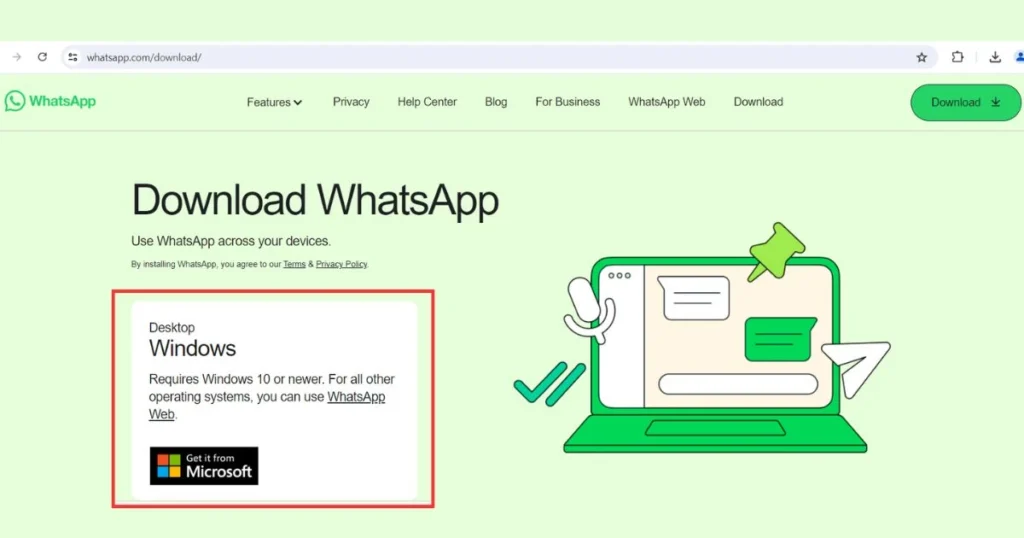 How to install Whatsapp